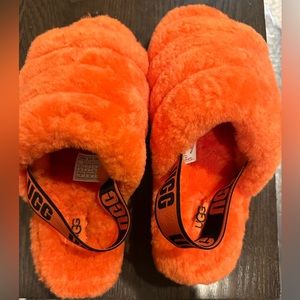 Ugg women’s fluff yeah sheepskin slippers
